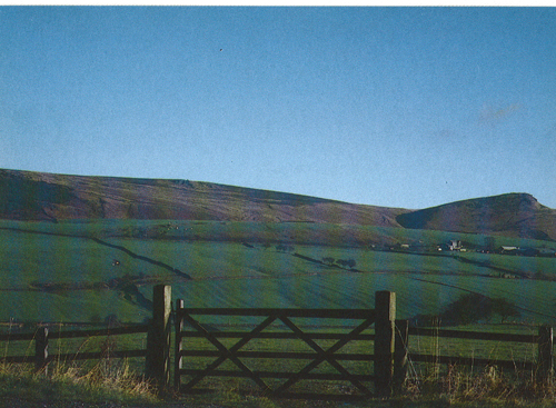 Deer Gallows and Embsay Crag postcards